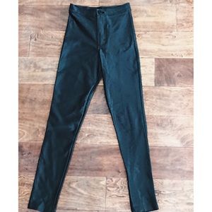 American Apparel black Disco Pants